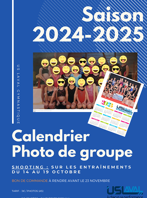  Photos et Calendrier