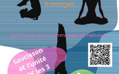 Vente de saucissons et de fromages